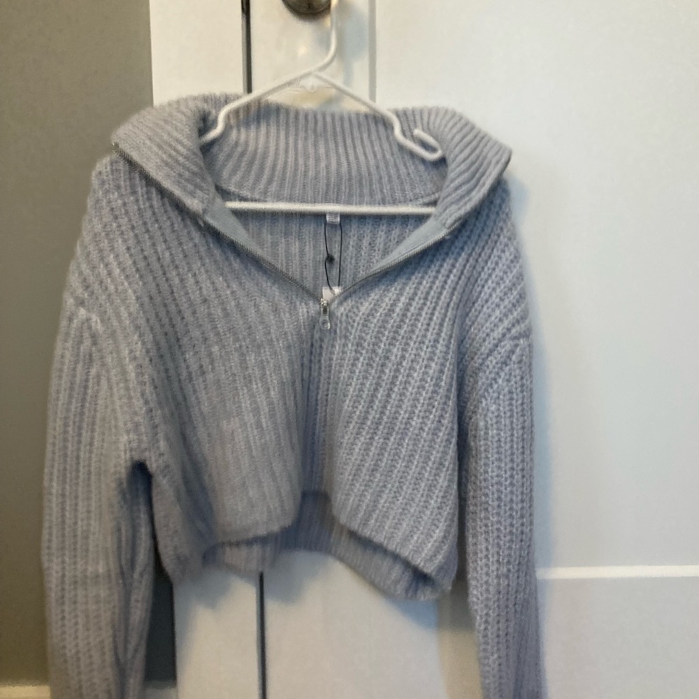 Garage half zip sweater